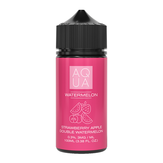 Pure Watermelon by Aqua Series E-Liquid 100mL (Freebase)