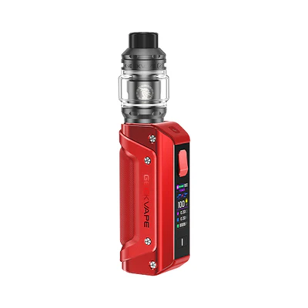 Geekvape Aegis Solo 3 100W Box Mod Starter Kit (Built In Battery) red