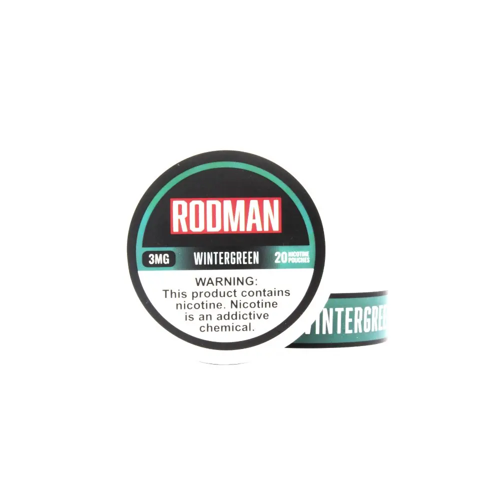 Rodman Nicotine Pouches (20ct Can)(5-Can Pack) wintergreen