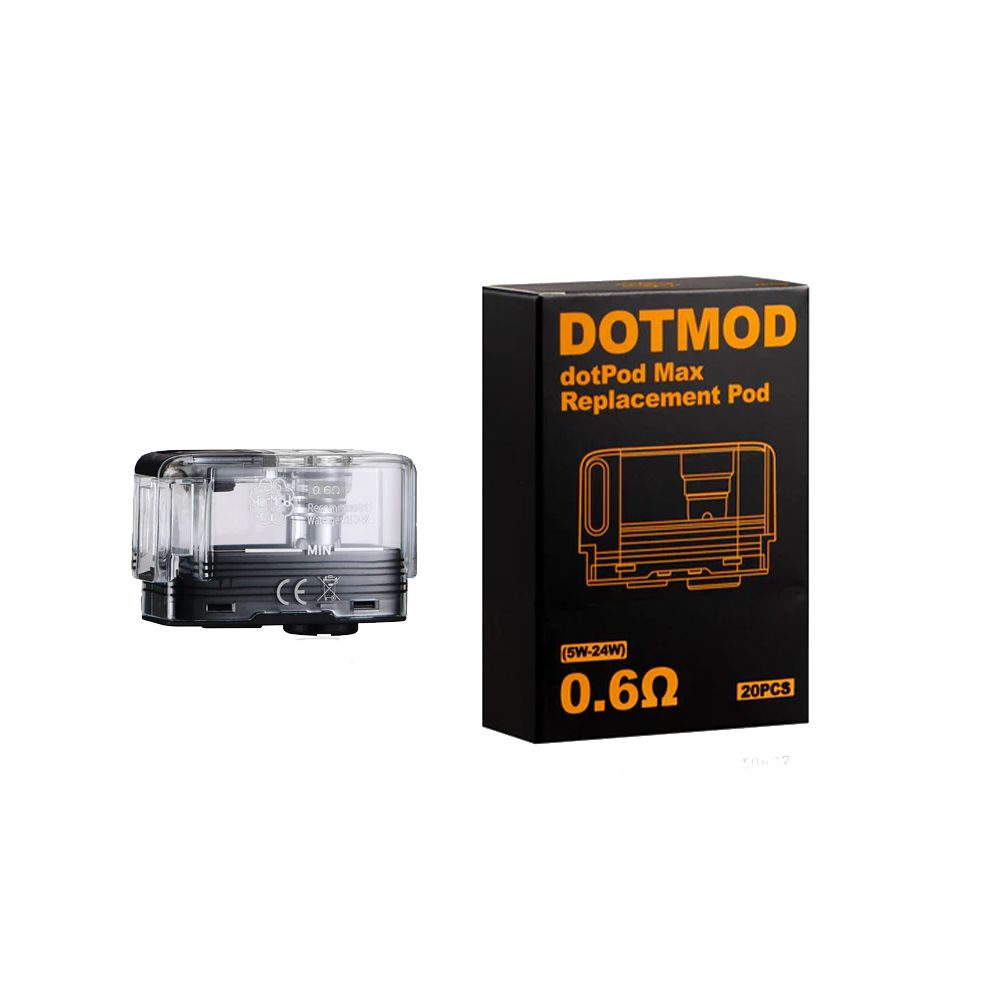 Dotmod DotPod Max Pod (2-Pack) - 0.6ohm with packaging