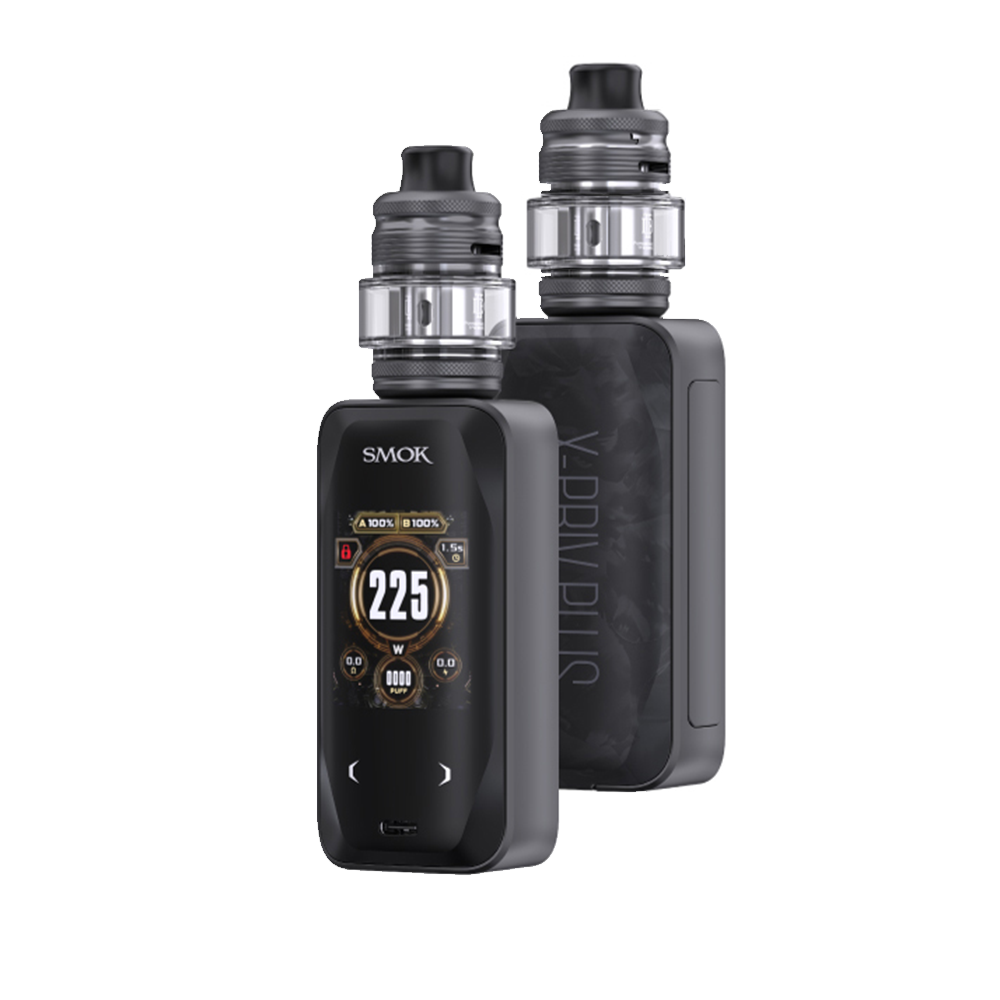 SMOK X-Priv Plus 225W Box Mod Starter Kit| black shell