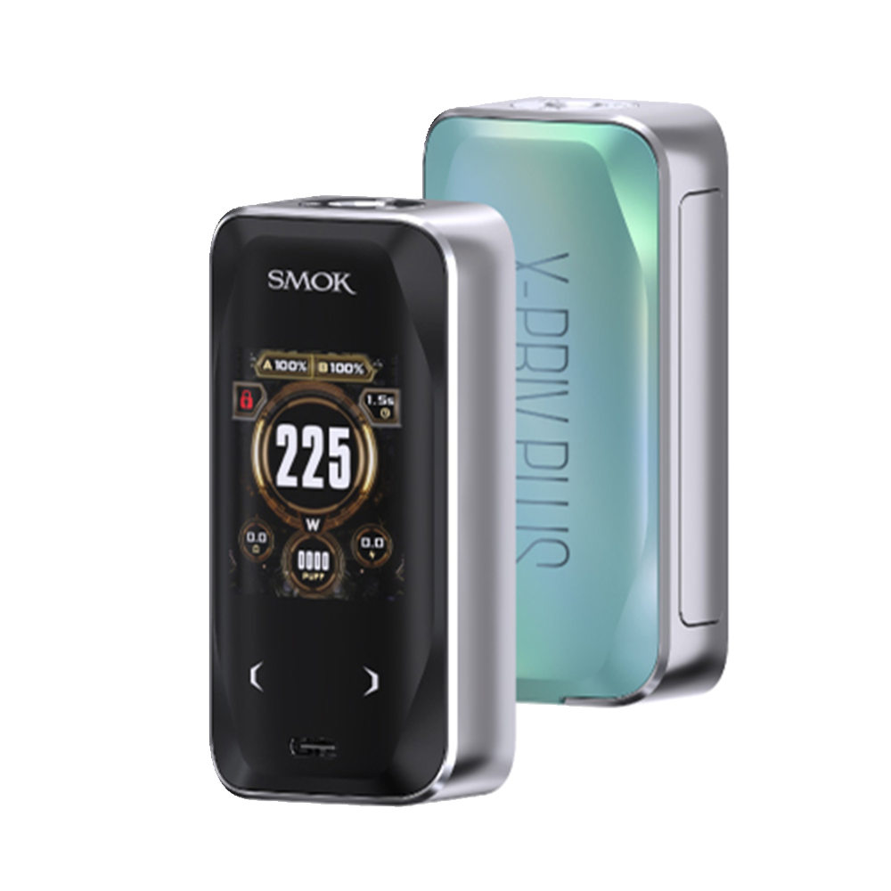 SMOK X-Priv Plus 225W Box Mod (Mod Only) - mineral green