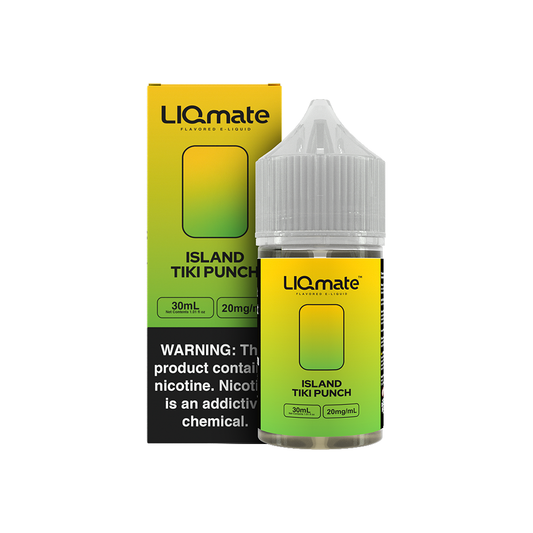 Island Tiki Punch by 7Daze Liqmate Salt Series E-Liquid 30mL (Salt Nic) with packaging