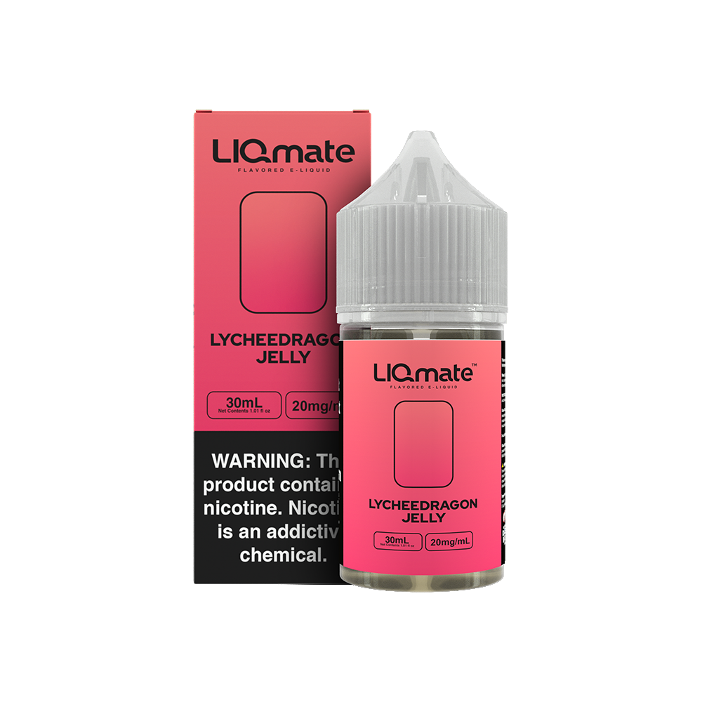 Lychee Dragon Jelly by 7Daze Liqmate Salt Series E-Liquid 30mL (Salt Nic) with packaging