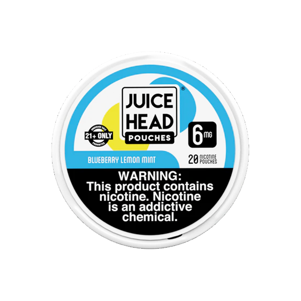 Juice Head ZTN Nicotine Pouch (20ct Can)(5-Can Pack) - blueberry lemon mint 6mg