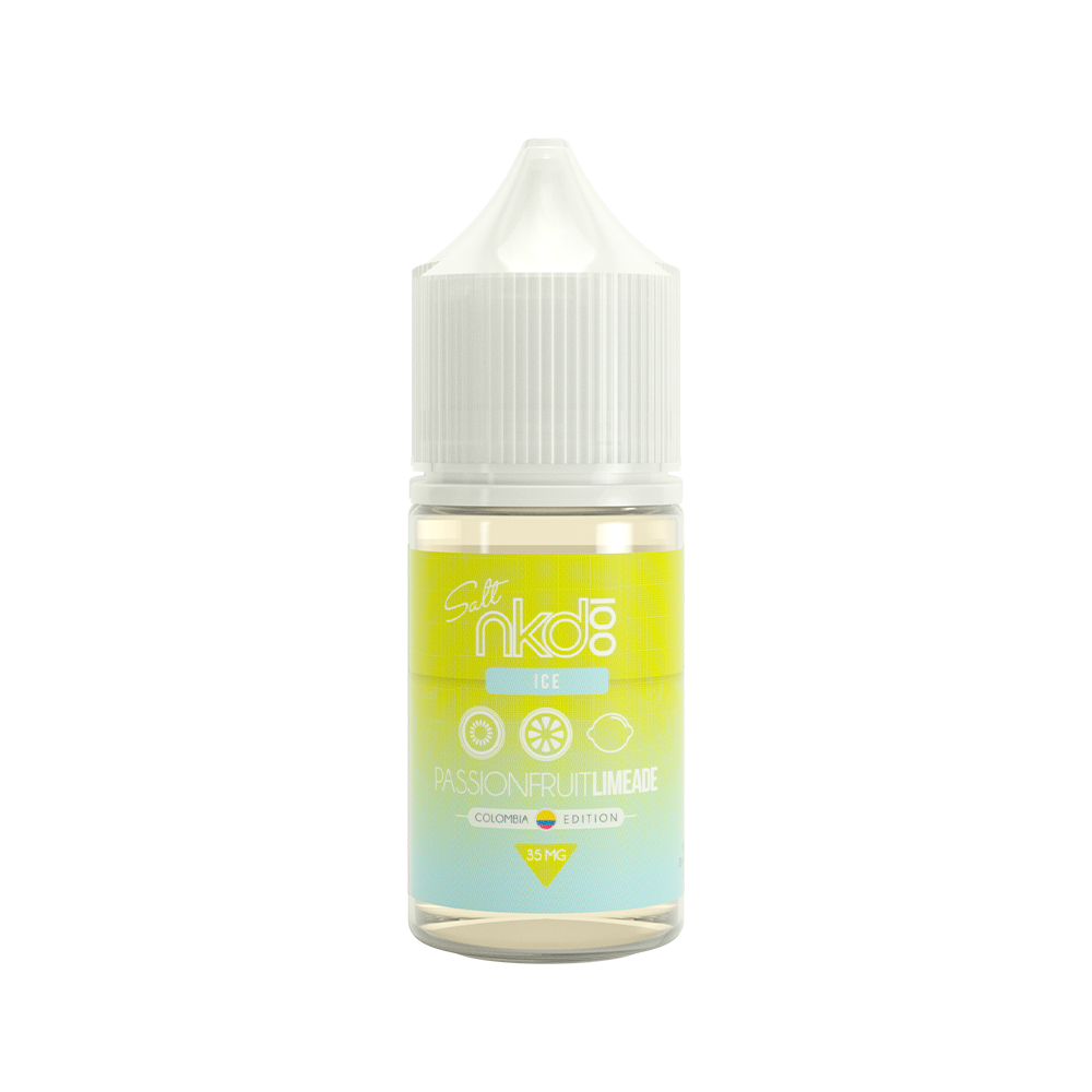 Columbia Edt. Passion Fruit Limeade by Naked 100 Salt Series E-Liquid 30mL (Salt Nic)