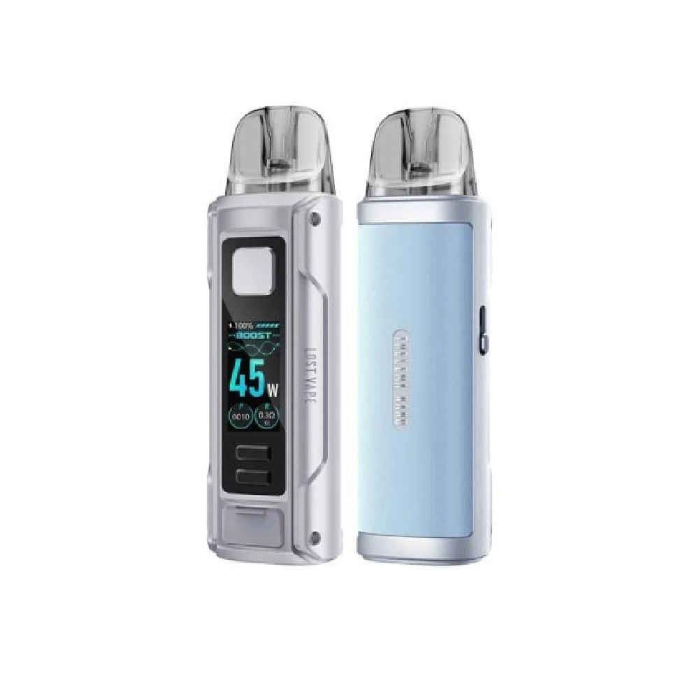 Lost Vape Thelema Nano Kit 1400mAh (Pod System) - Silver Blue