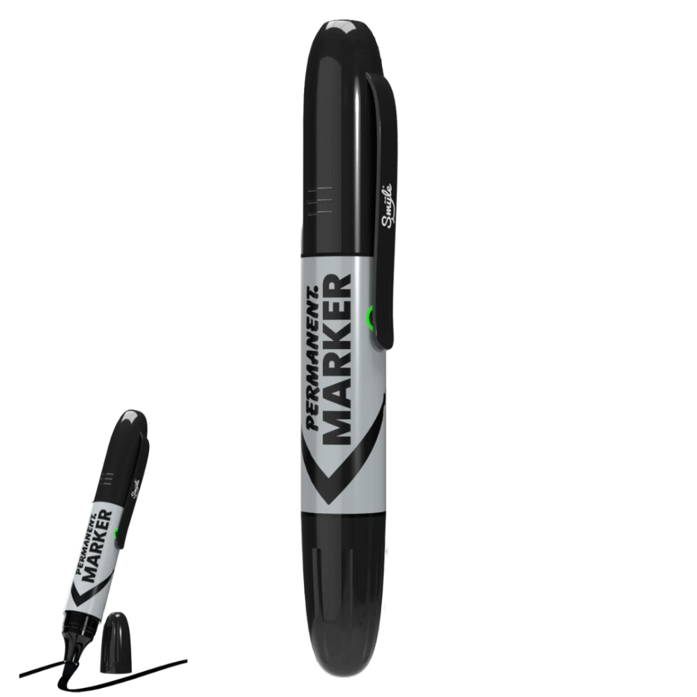 Smyle Labs Permanent Marker Penjamin Cart Battery - Silver (Grey)