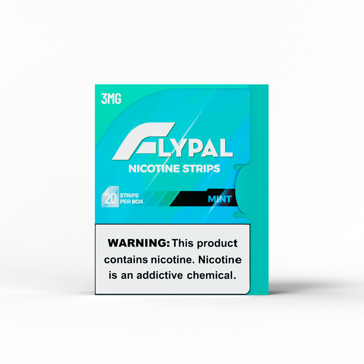 Flypal Nicotine Strips (20ct Boxes) 5pc Display - Mint with packaging