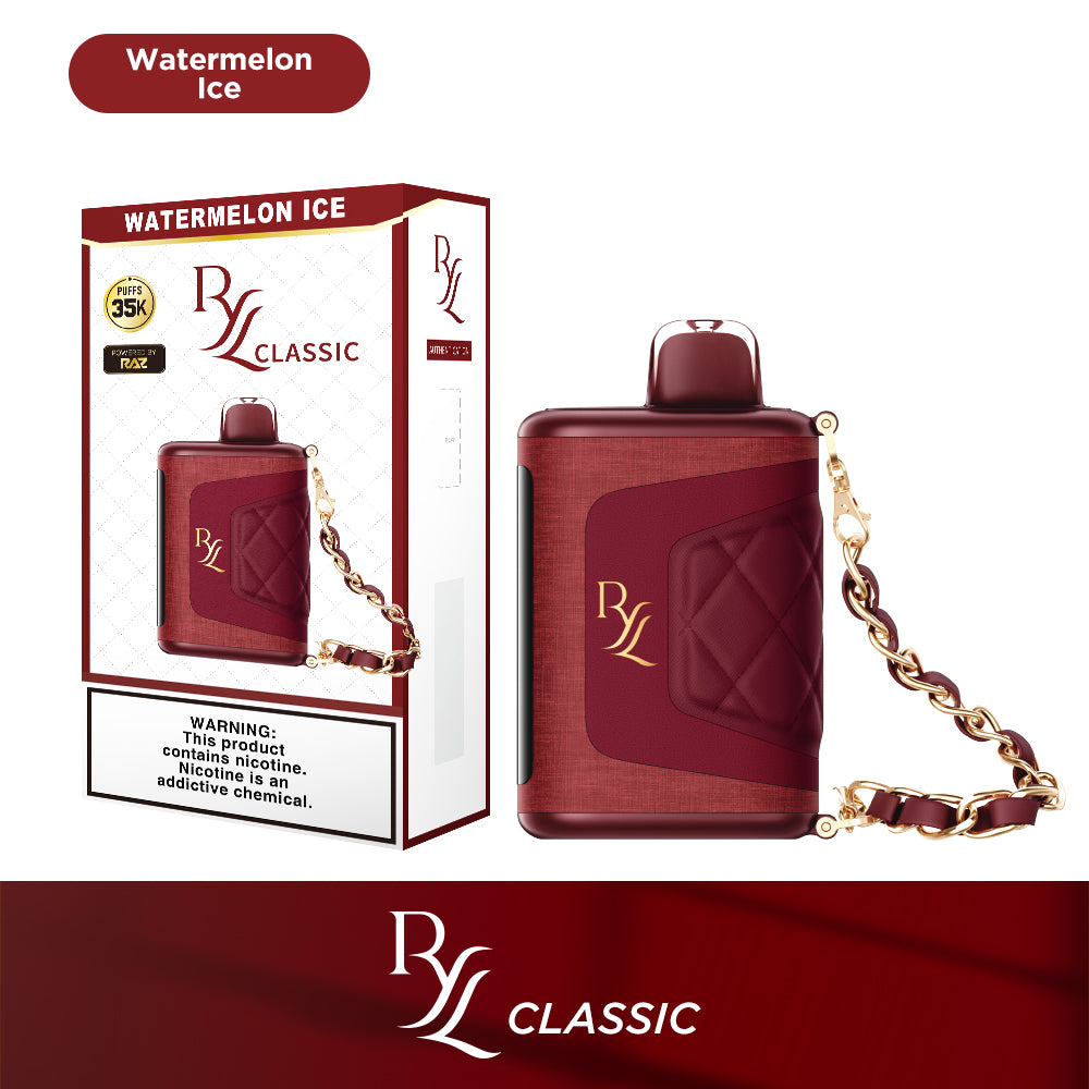 RYL Classic 35k Disposable 16.5mL 50mg | watermelon ice with packaging