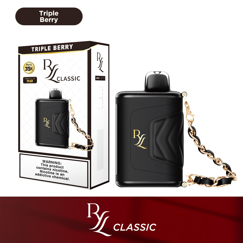 RYL Classic 35k Disposable 16.5mL 50mg | triple berry with packaging