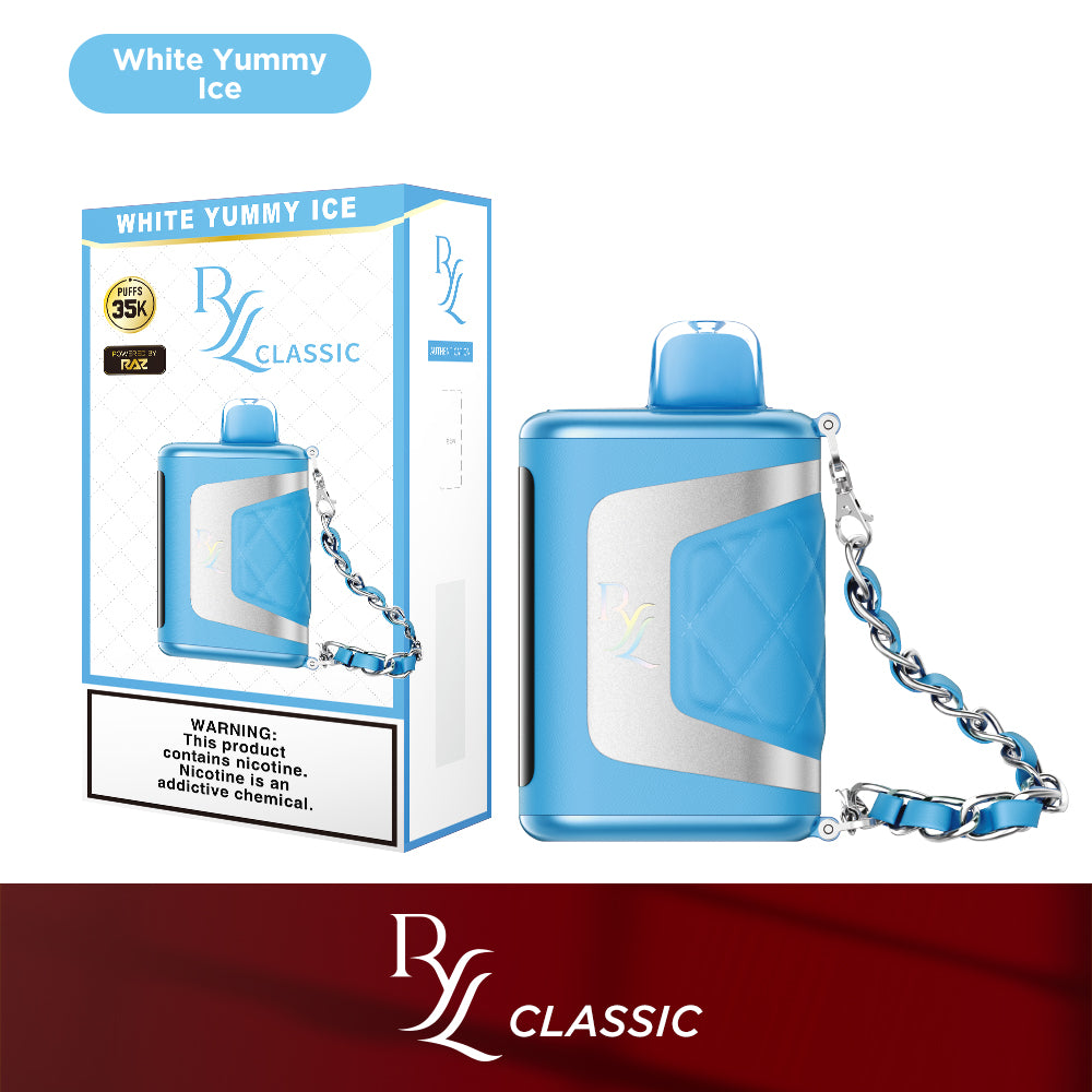 RYL Classic 35k Disposable 16.5mL 50mg | white yummy ice with packaging