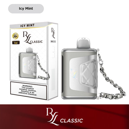 RYL Classic 35k Disposable 16.5mL 50mg | icy mint with packaging