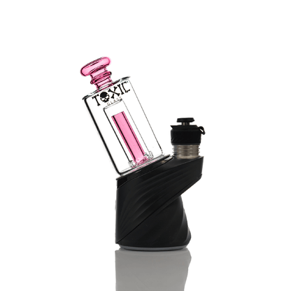 MKGlass (Glass Attachment) TXAT44 Toxic Classic Shower Head Puffco Attachment | pink