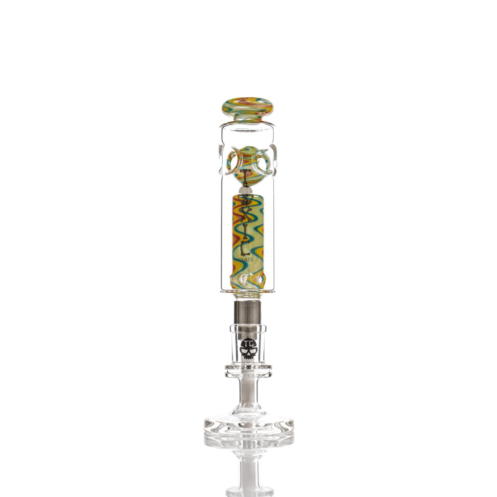MKGlass (Nectar Collector) TXNC36 Toxic Spectrum Nectar Collector with Ceramic Screw Tip | green