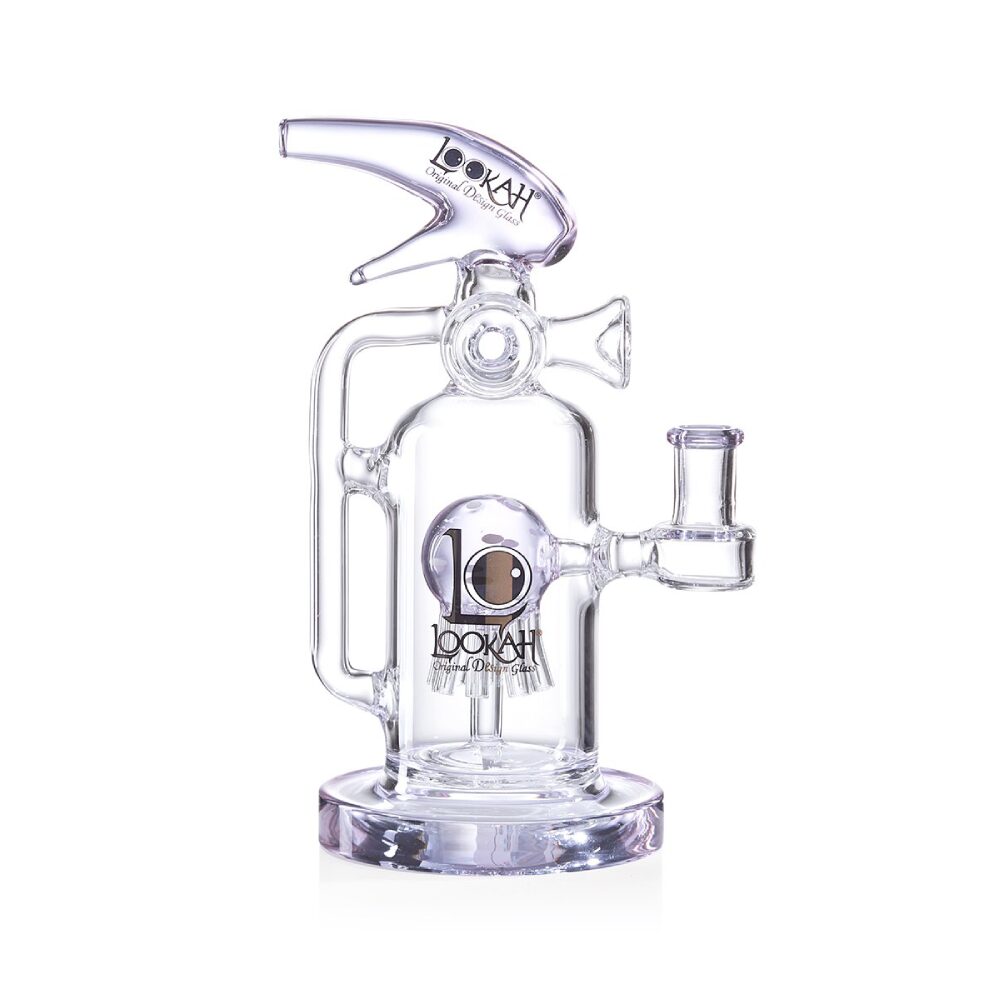 Lookah (Dab Rig) 9″ Cool Recycler Fire Extinguisher Water Pipe (WPC1004) - purple