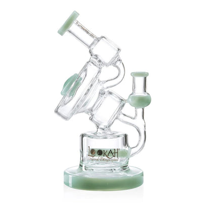 Lookah – Dab Rig 10” Recycler Inline Percolator Nebula Water Pipe - Green