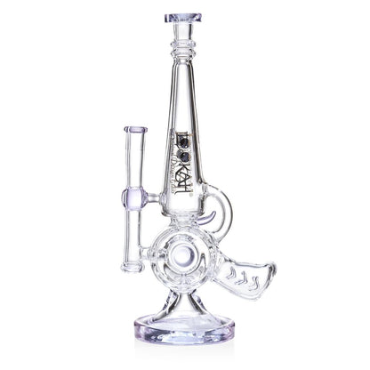 Lookah – Dab Rig 13” Cool Recycler Gun Water Pipe - Purple