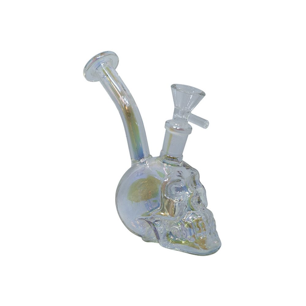 Death Row Records (Water Pipe) Metallic Skull | Iridescent