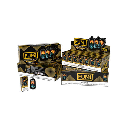 Fumi (DSPLY 35pc)(Dispo) (24000Puff)(18mL) - Assorted Flavors (SAS)