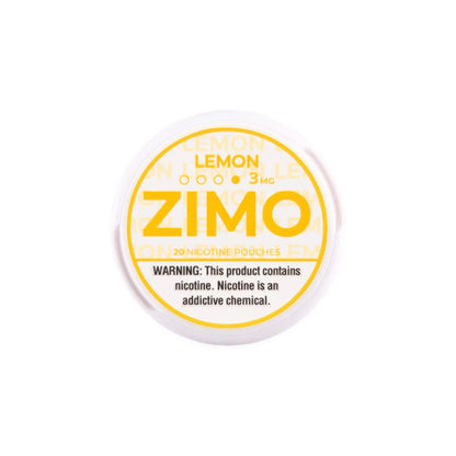 Zimo Nicotine Pouches (20ct Can)(5-Can Pack) - Lemon