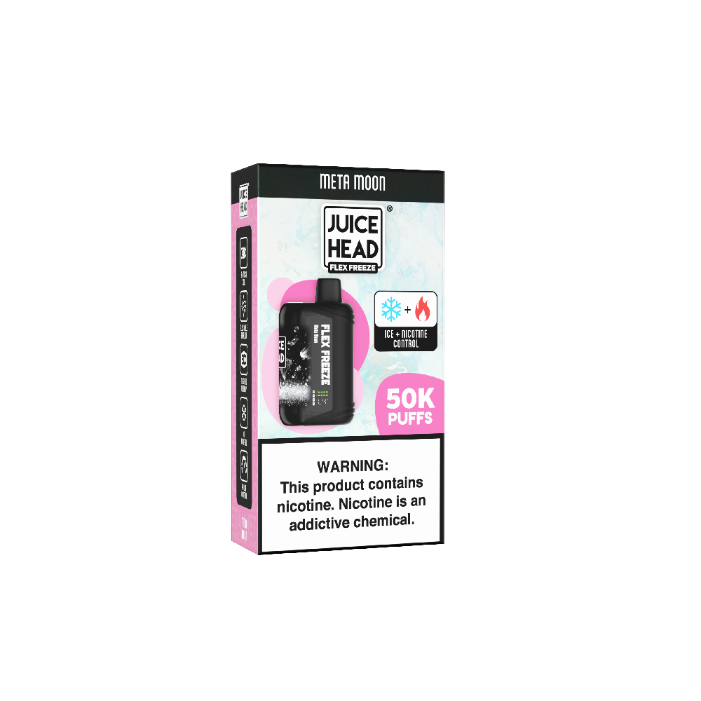 Juice Head Flex Freeze (Dispo) (50000Puff)(24mL) | Meta Moon with packaging