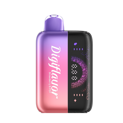 Geek Bar Digi Flavor BRK (Dispo KIT)(20000Puff)(12mL) BRK Dispo + Power Dock - Strawberry B Pop