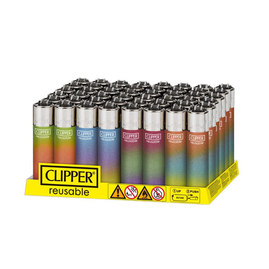 Clipper (DSPLY 48pc)(Lighter) CP11R Reusable Classic Large - Group Photo