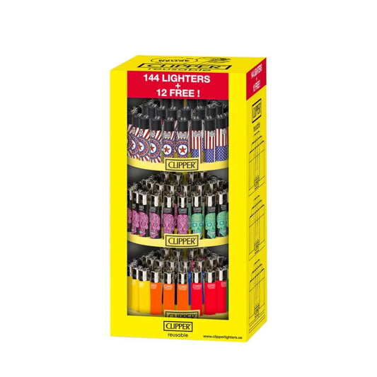 Clipper (DSPLY 144pc)(Lighter) - Carousel Display (SAS)