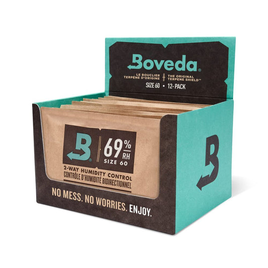 Boveda (DSPLY 12pc)(Accessories) B69 Cannabis ReFresh - 69% RH Humidity Control with packaging