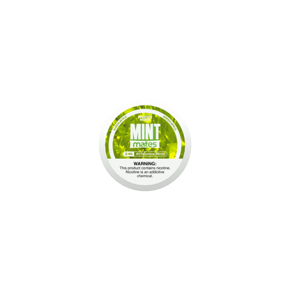 MintMates (DSPLY 5pc)(Nic Mints)(40ct Can)(SAS) - Green Apple 2mg