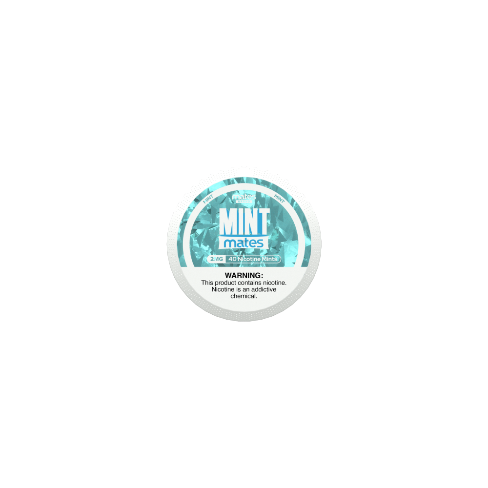 MintMates (DSPLY 5pc)(Nic Mints)(40ct Can)(SAS) - Mint 2mg