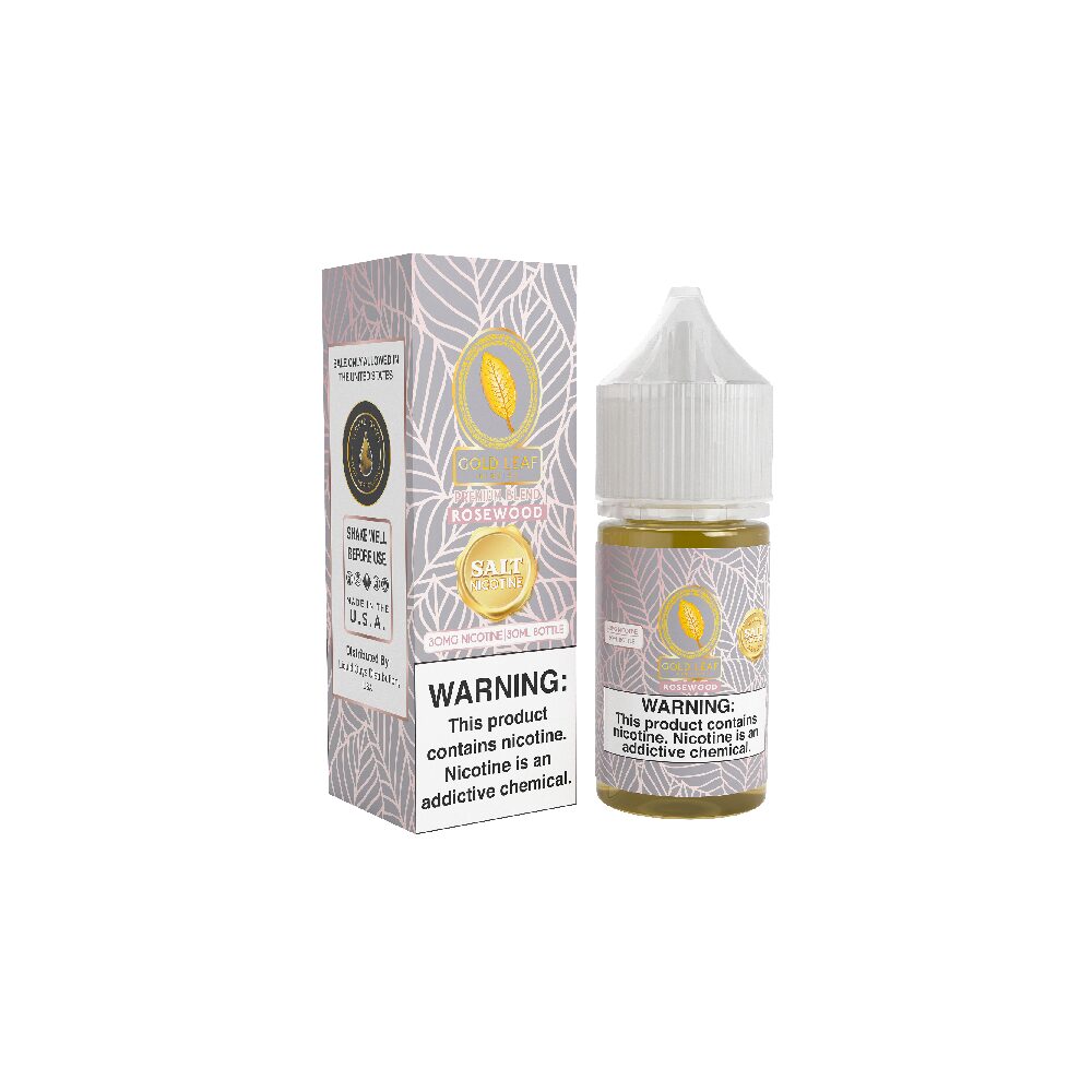 Rosewood by Gold Leaf (LIQ Salt)(30mL) with packaging