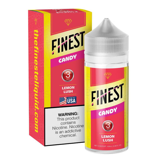 Lemon Lush by Finest E-Liquid 100mL (Freebase) with packaging