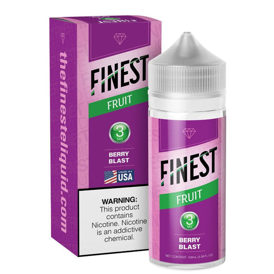 Berry Blast by Finest E-Liquid 100mL (Freebase) with packaging