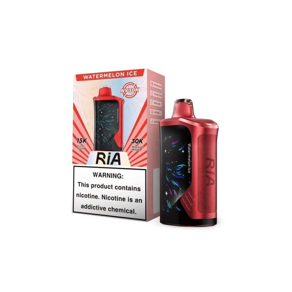 RIA NV30K – Dispo- 30000Puff- 15mL Watermelon Ice with packaging
