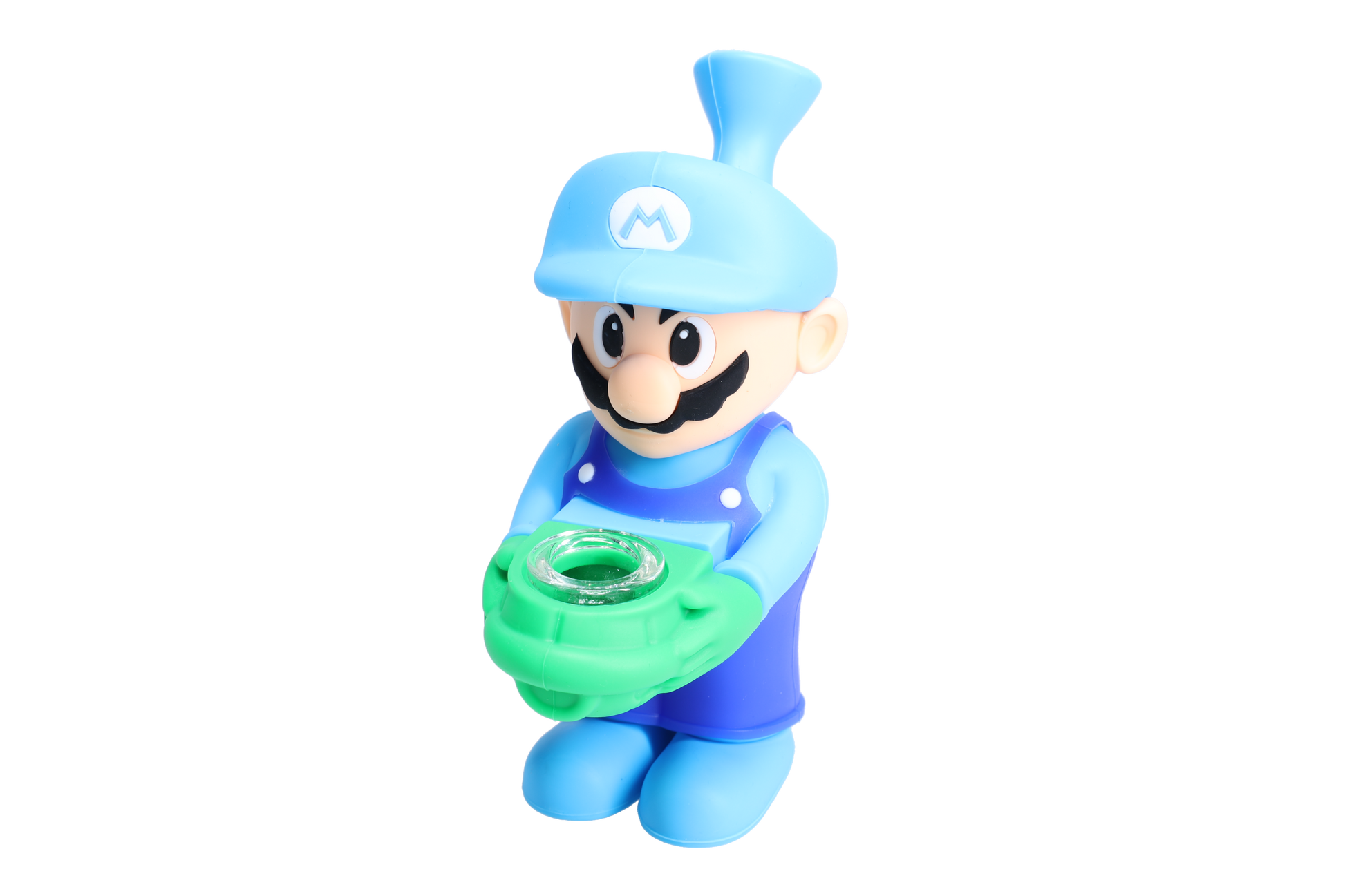 Non branded (Hand Pipe)(1-Pack) SHP19 6″ Silicone Character Blue