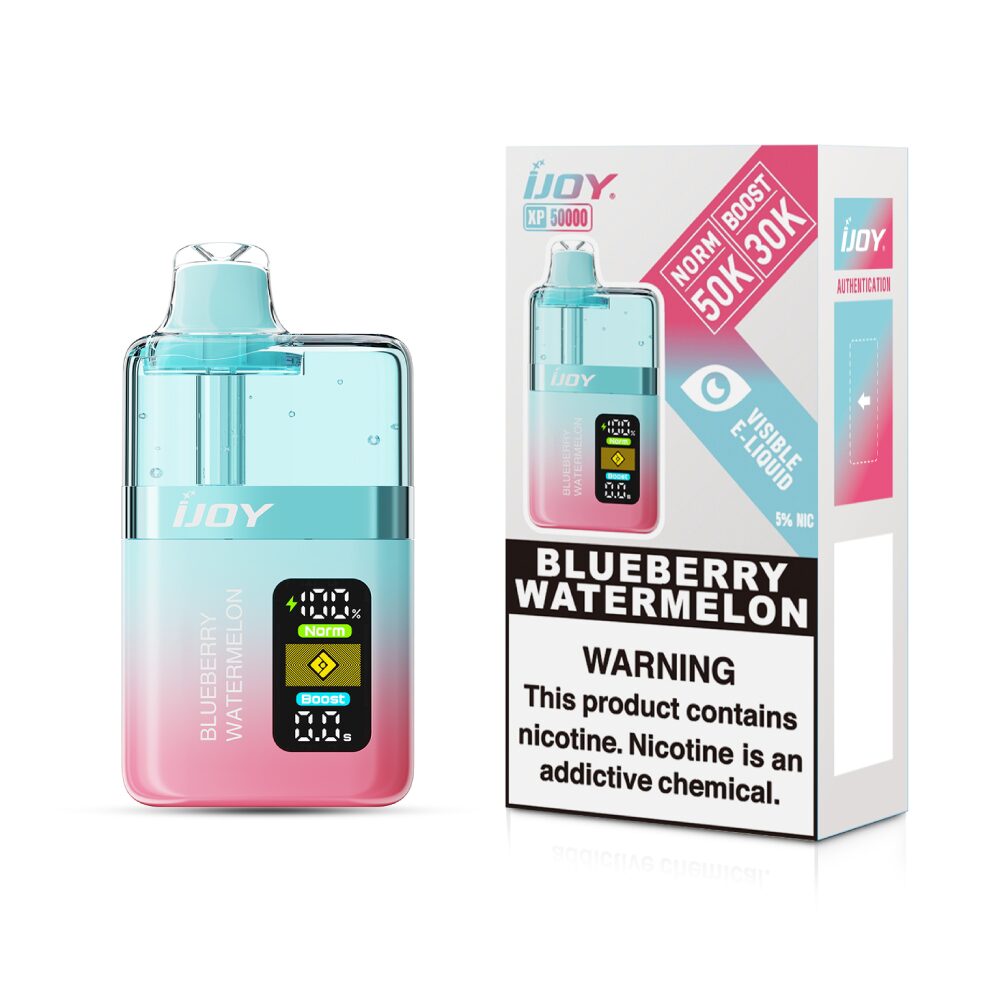 iJoy XP50000 (Dispo) (50000Puff)(20mL)- Blueberry Watermelon with packaging