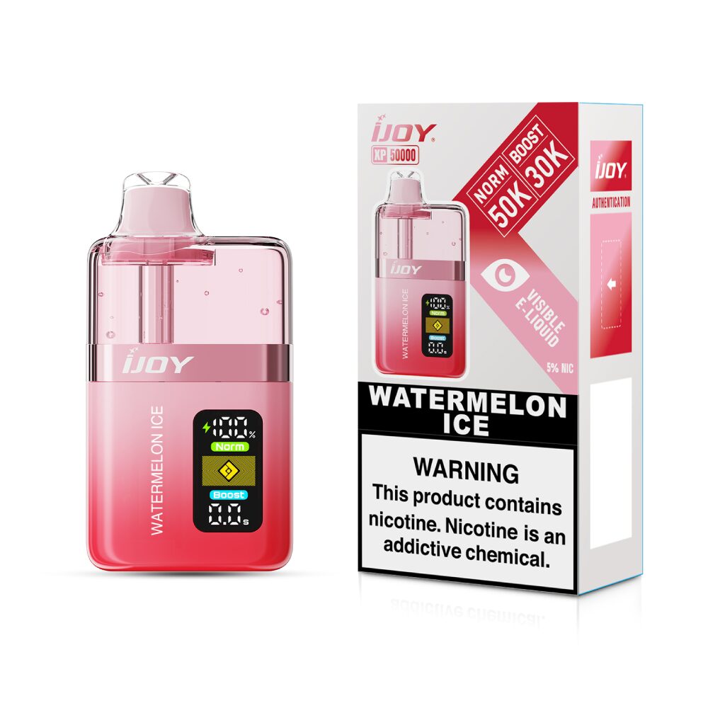 iJoy XP50000 (Dispo) (50000Puff)(20mL)- Watermelon Ice with packaging