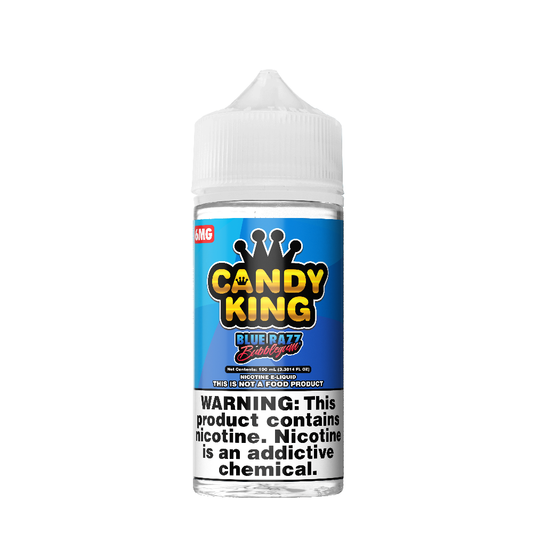 Candy King Series E-Liquid 100mL – Freebasei- Blue Razz Bubblegum