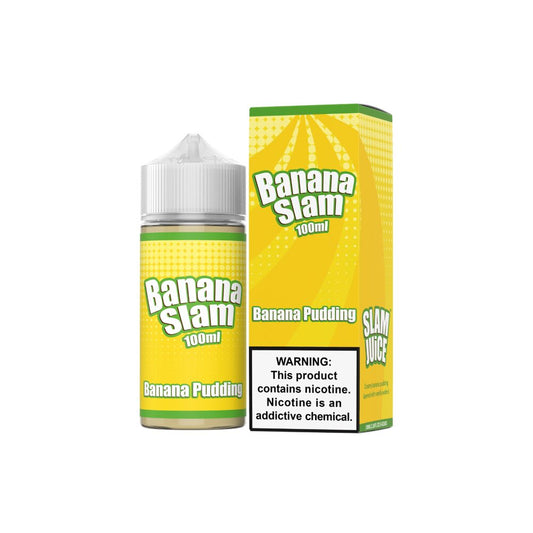 Slam Juice Series E-Liquid 100mL – Freebase- with packaging