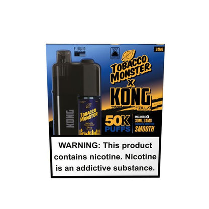 Zilla x Jam Monster Kong Disposable 48mg Smooth with packaging