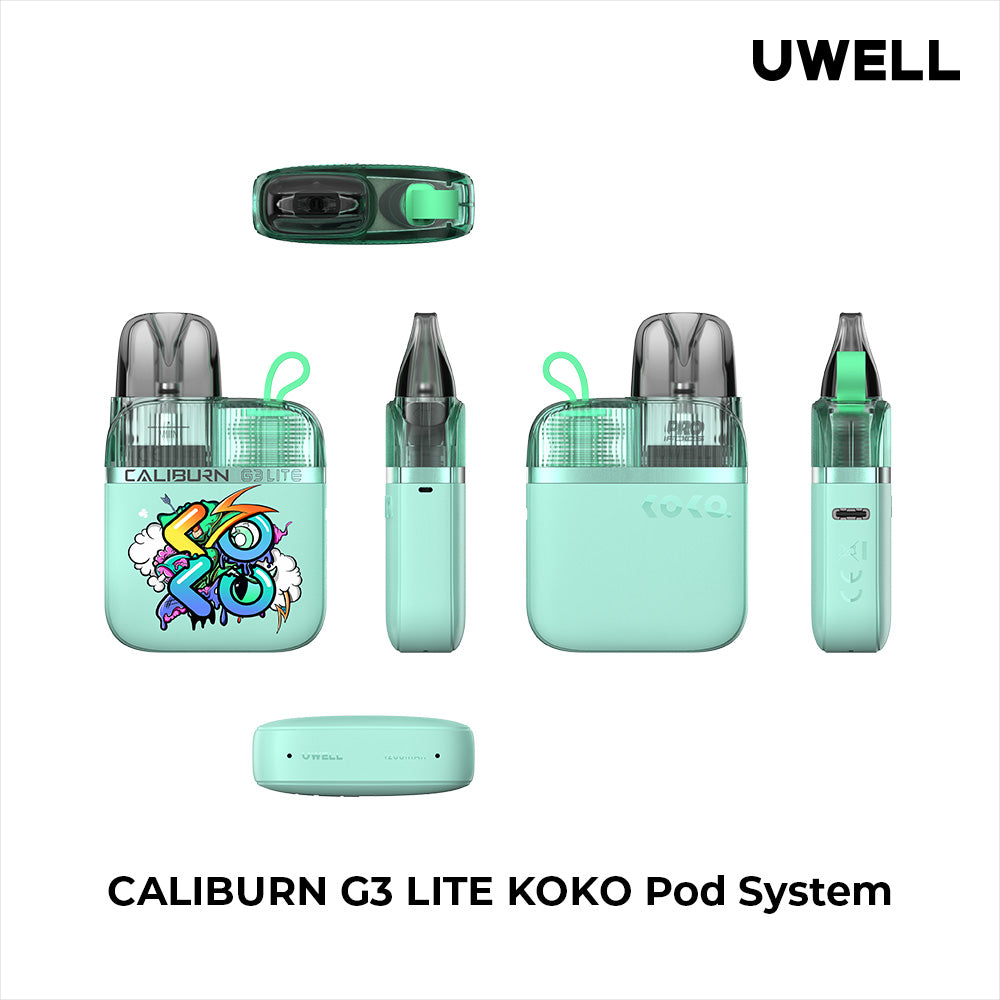 Uwell Caliburn G3 Lite KOKO 35W Kit (Pod System) - Product Perspectives