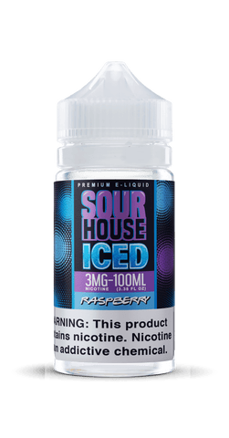 Raspberry by Sour House Iced 100ml Bottle