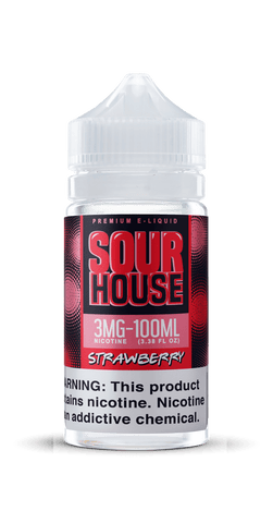 Strawberry by Sour House 100ml Bottle