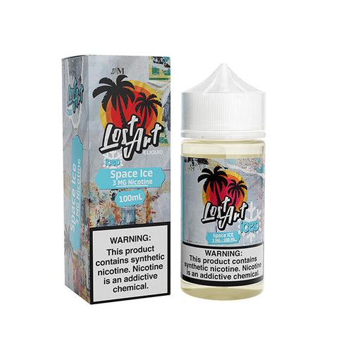 Space Ice by Lost Art E-Liquid 100ml with Packaging