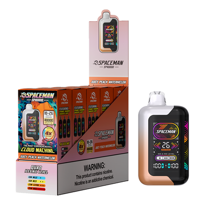 Space Man SP40000 ZERO Disposable 40000 Puffs 20mL with packaging