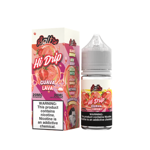 Guava Lava by Hi-Drip Salts Series 30ml with Packaging