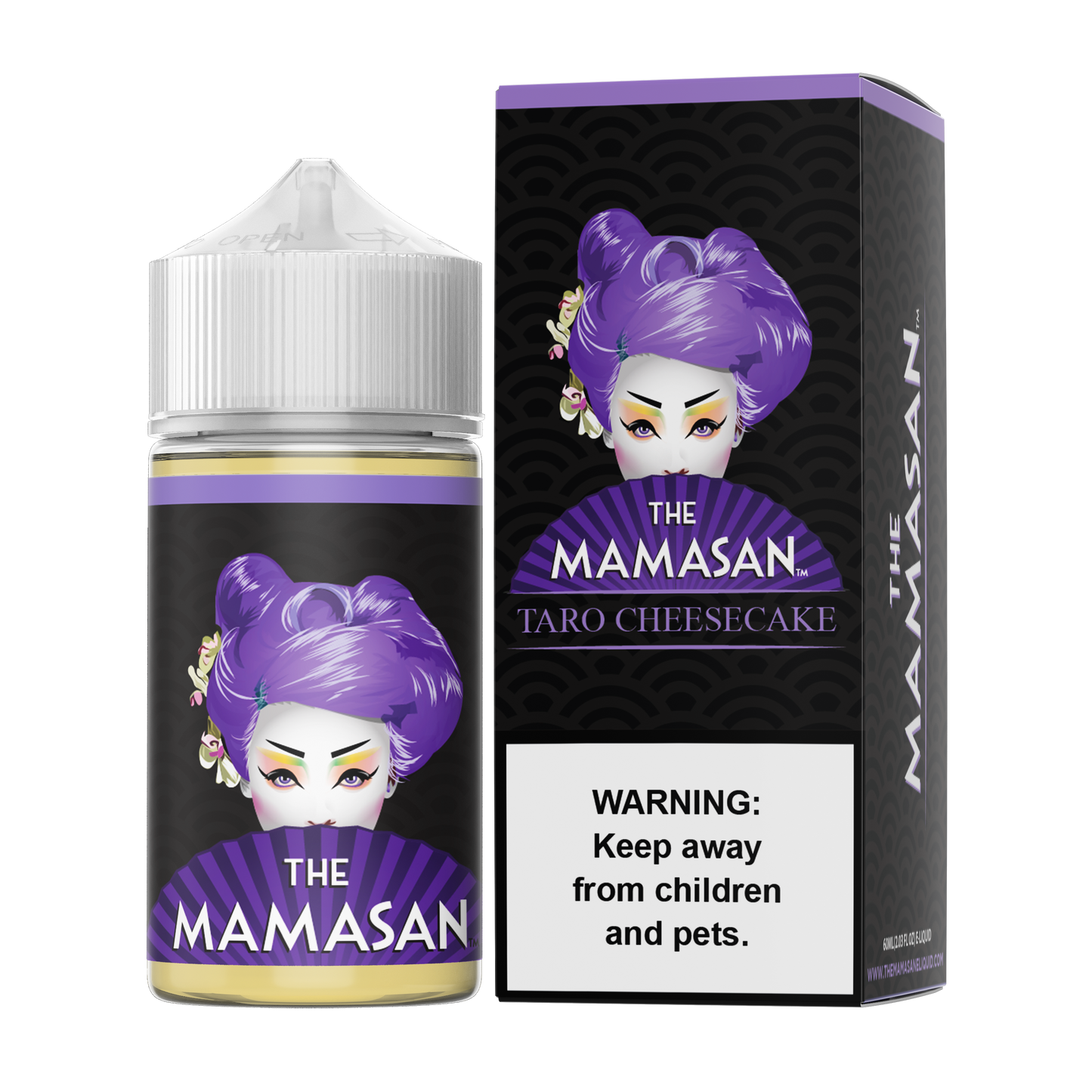 Taro Cheesecake (Purple Cheesecake) by The Mamasan Series | 60mL with packaging