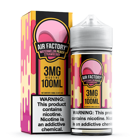 Watermelon Peach Strawberry by Air Factory TFN Series 100mL with packaging